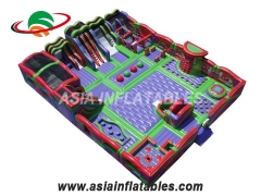 Amusement Park Inflatable Obstacle Playground