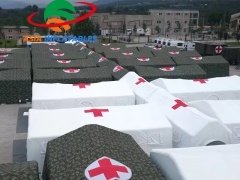 Fantastic PVC Inflatable Medical Exercise Command Tent For Emergency Response