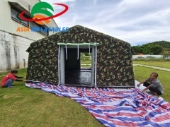 Durable Hot Sale Inflatable Military Tent Military Fast-Inflation Shelter For Search and Rescue Missions