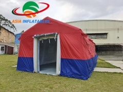 excelente qualidade Tenda inflável personalizada para resgate de incêndio da Cruz Vermelha, tenda médica para socorro em desastres com preço de atacado