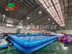 Quadra inflável flutuante de pickleball
