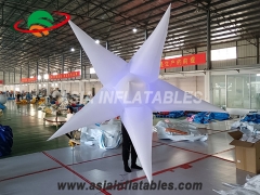 Estrelas de LED infláveis penduradas Oxford para festa