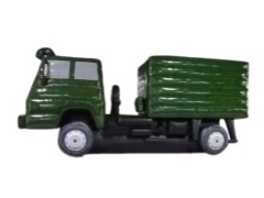 Caminhão militar inflável